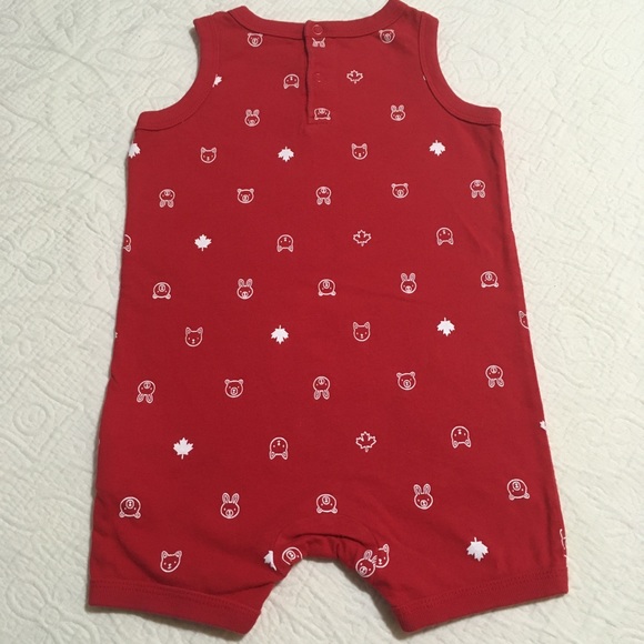 18-24m (6/$20) Tank-Style Canada Romper - Picture 5 of 6